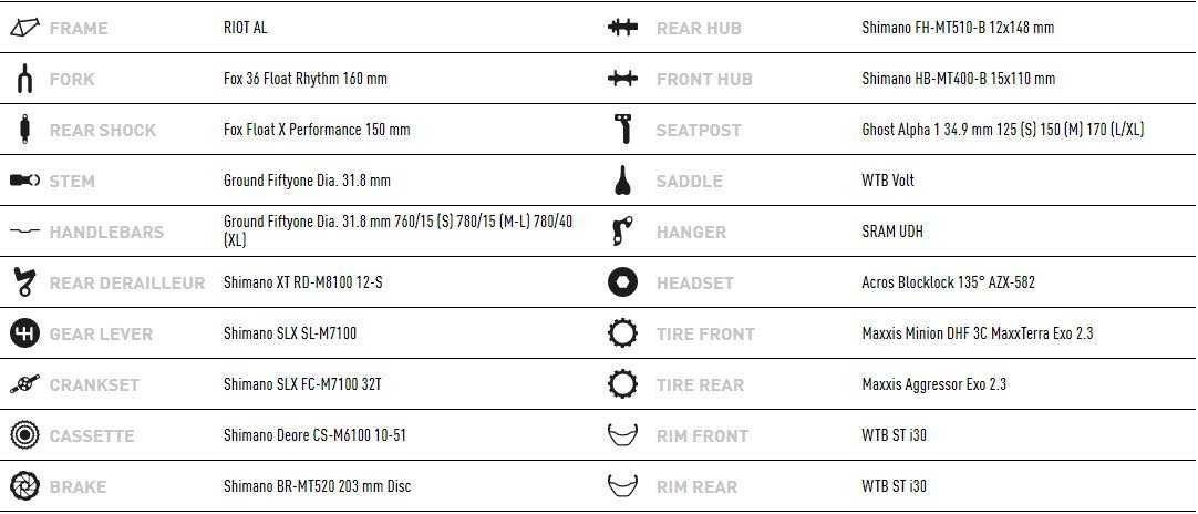 Rower Enduro Ghost Riot AM Essential 29 rozmiar XL blue/ocean  okazja