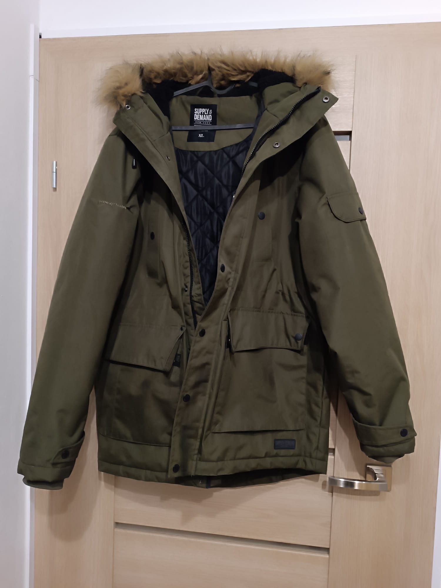 Kurtka męska zimowa r.XL Supply Demand zielona