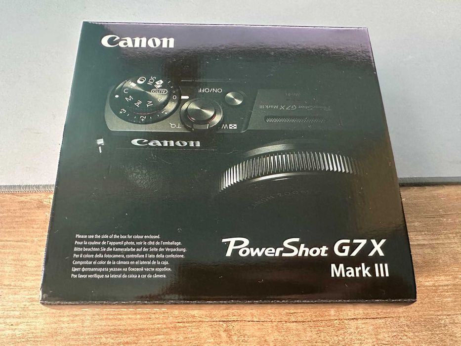 Canon G7X III / srebrny / na gwarancji