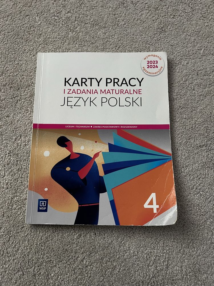 karty pracy i zadania maturalne język polski 4