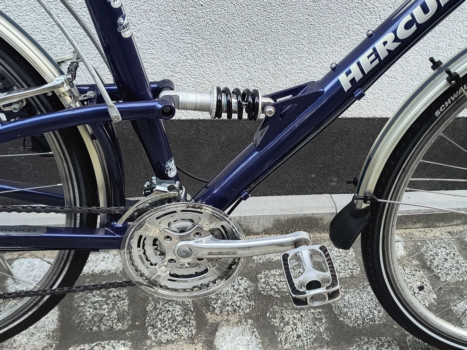 Hercules miejsko trekkingowy 23" koła 28" ALU
