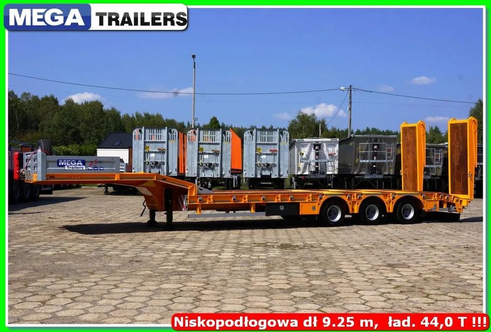 Mega Niska podłoga, DMC 54 T, oś skrętna, najazdy HYDRULICZNE 4,0 M !!!  GOTOWA Z PLACU !!! Balkon 3,75 + pokład 9,30 m, WŁANA HYDRAULIKA PTO !