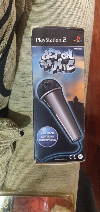 Get On Da Mic PS2 novo. Nunca utilizado.