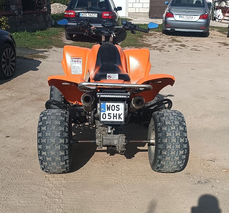 Quad Kawasaki kfx 700 tuning