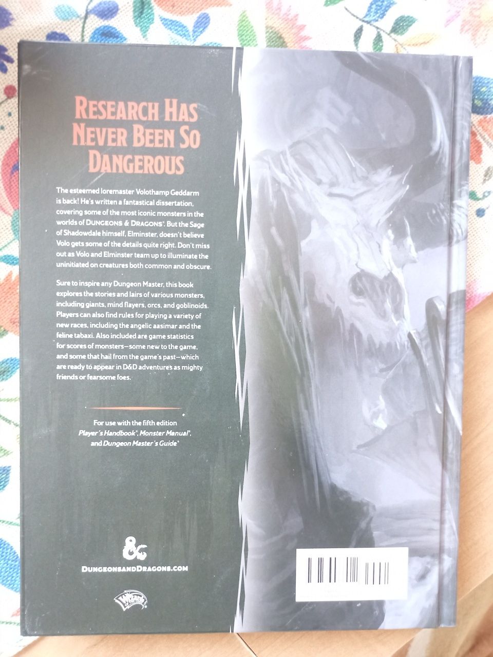 Dungeons and Dragons Volo's see Guide to Monsters Ang.