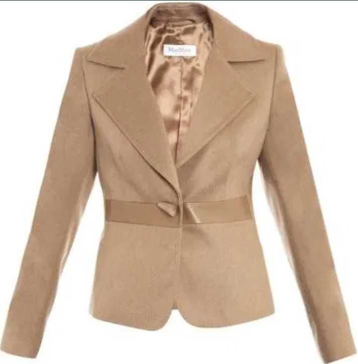 Жакет шерстянной MaxMara camel samovar jacket, p.M