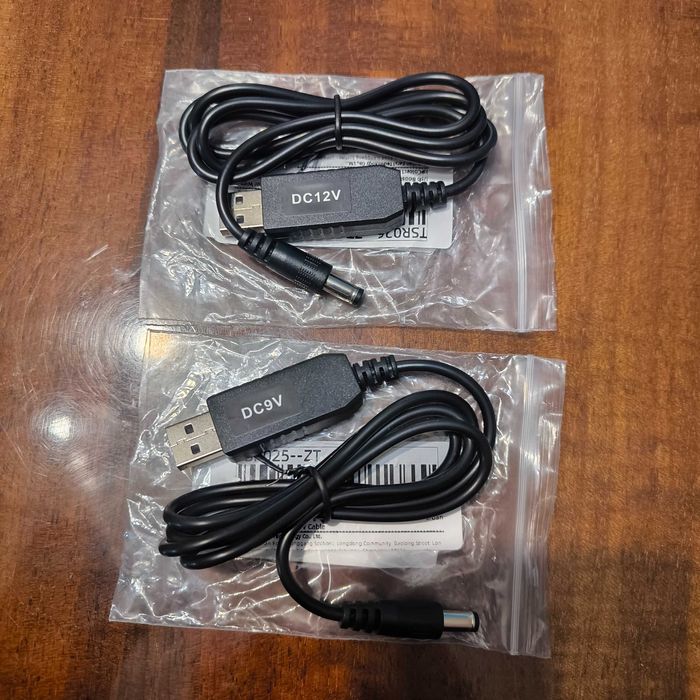 Кабель Переходник для Роутера DC 3,5 мм работы без света от PowerBank