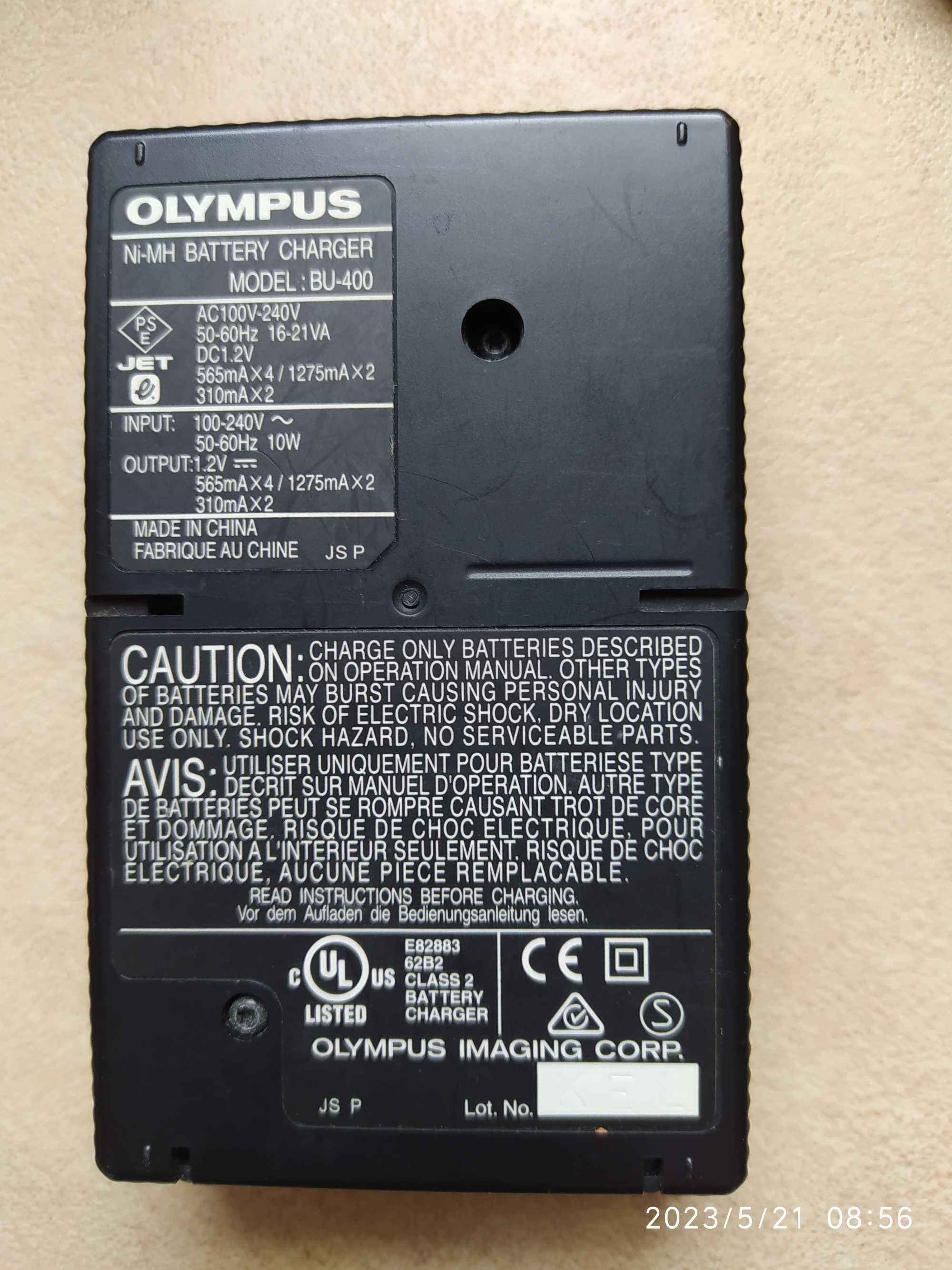 Зарядное устройство Olympus BU-400. Original.