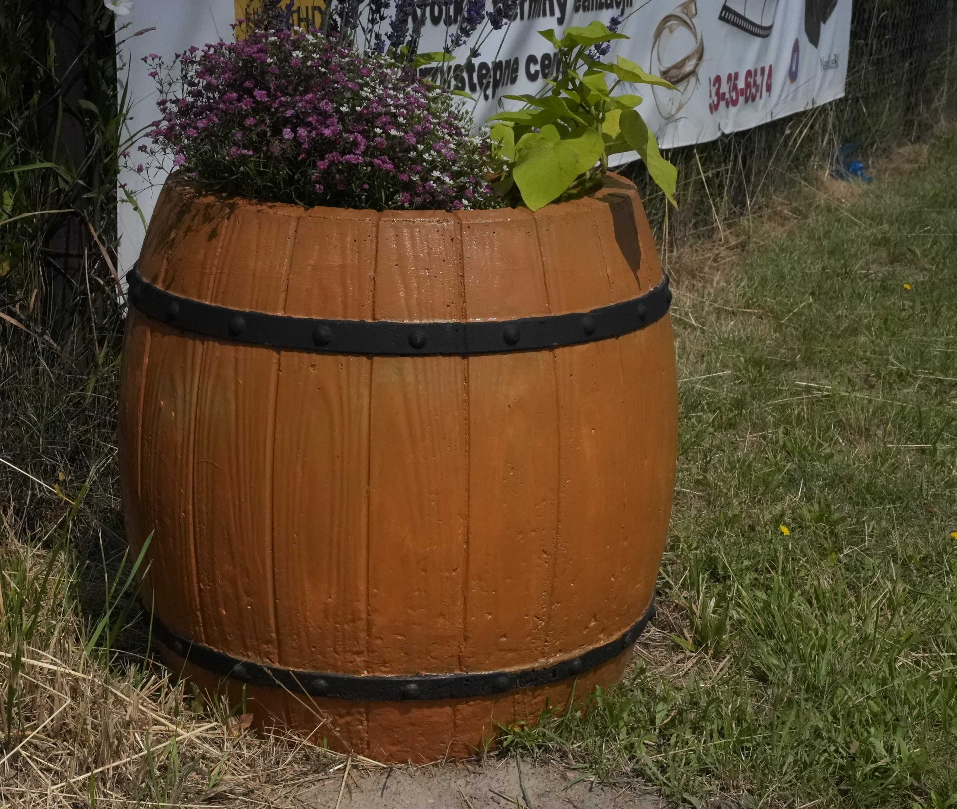 Donica Betonowa Beczka