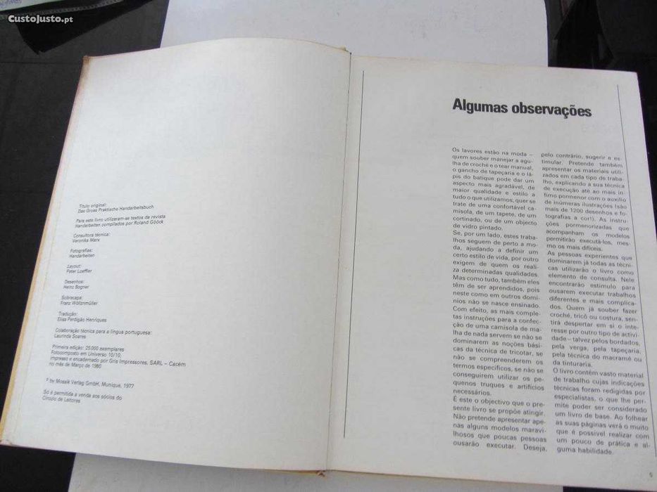 O Grande Livro dos Lavores, Círculo de Leitores