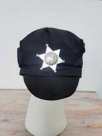 Czapka przebranie szeryf policjantka. A1845