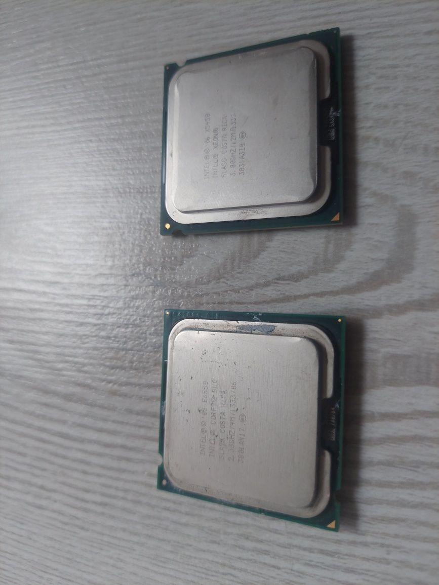 Процессор Intel Xeon x5450 и intel E6550 LGA775