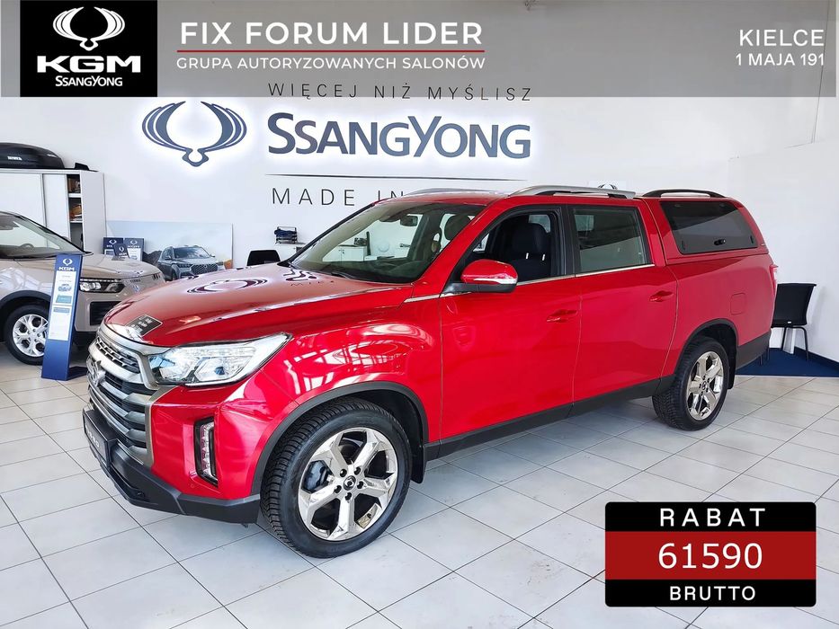 SsangYong/KGM Musso SsangYong Musso Grand Quartz, automat, pakiet Technology, hardtop!