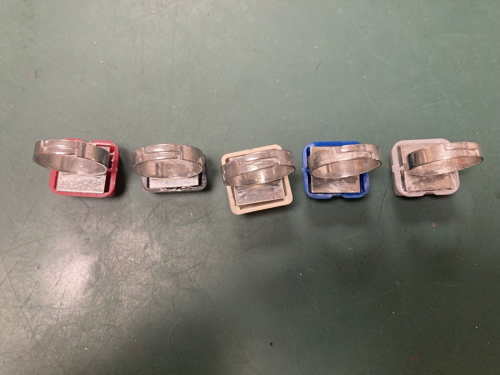 Conjunto 5 Anéis teclas computador