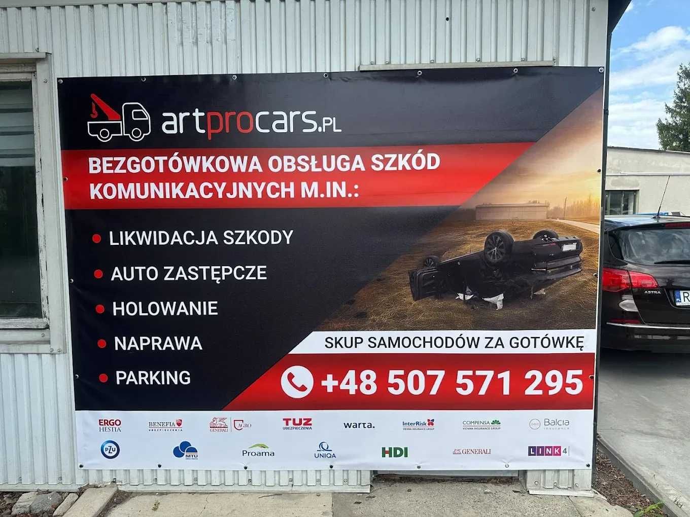 Baner reklamowy z Twoim nadrukiem