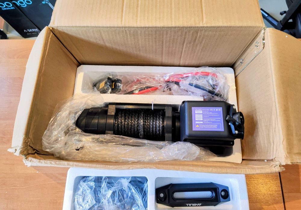 Nowa wciągarka do quada Anbull model tabl0035ableu