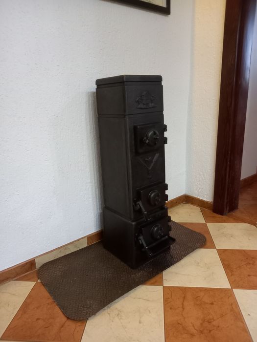 Kominek piecyk koza żeliwna Trolla