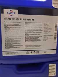 olej FUCHS truck plus 15w40 20L. + FILTR