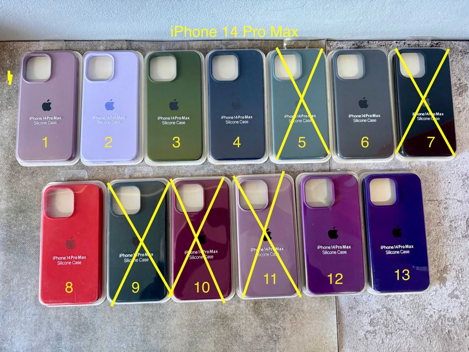 Full Чехол Silicone Case iPhone 14 14 Plus + 14 Pro Max Айфон
