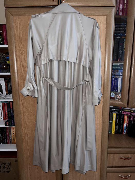 Продам шкіряний тренч