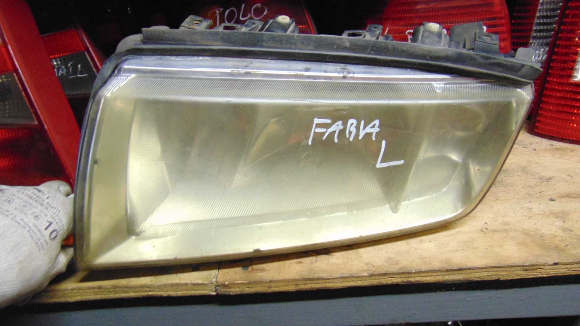 Sty4 Lampa lewa przednia reflektor lewy skoda fabia I wysyłka części