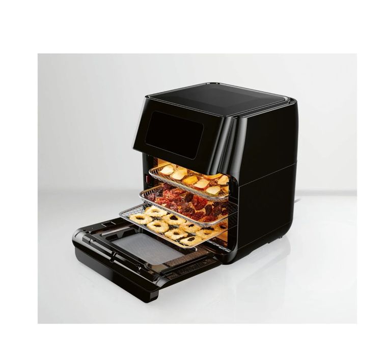 Air fryer 9 em 1 SilverCrest na caixa