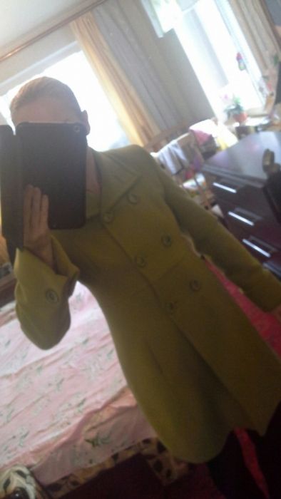 Демисезонное пальто 44-46 размера