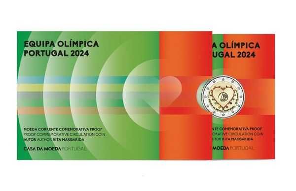 Moeda Comemorativa da Equipa Olímpica de Portugal, 2024
