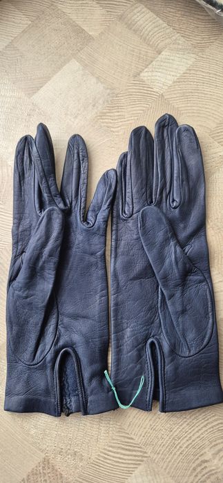 Skórzane rękawiczki rozm. 6