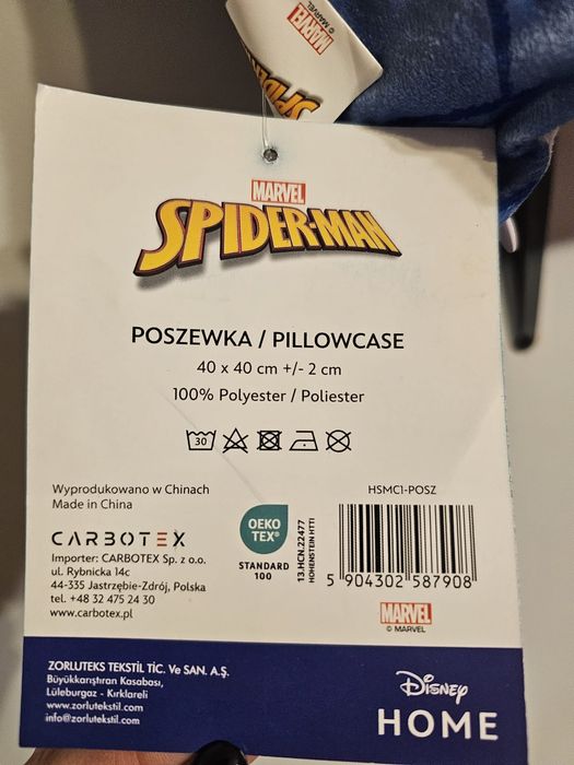 Poszewka 40/40 cm SPIDERMAN