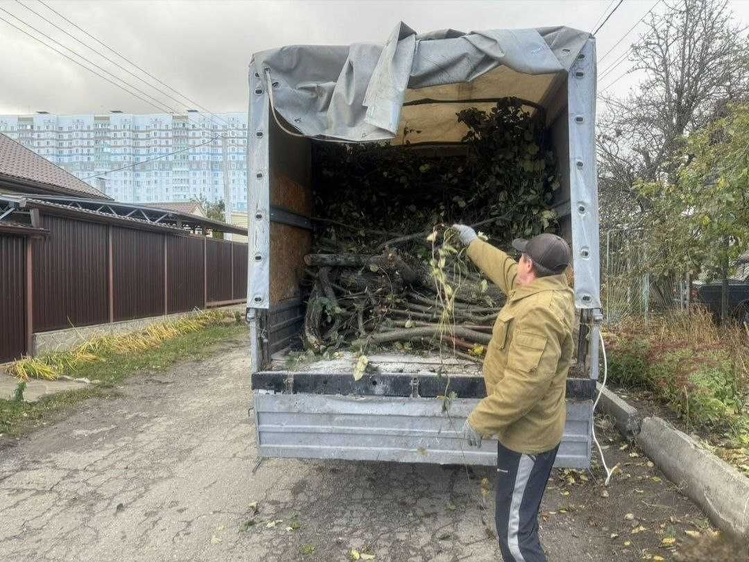 Вивіз сміття, мотлоху, вывоз мусора, вывоз строительного мусора
