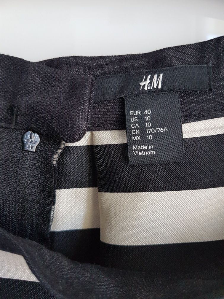 H&M spódnica z kieszeniami, prawie nowa!