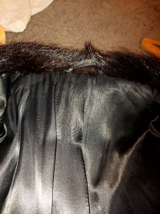 Шуба из натурального меха