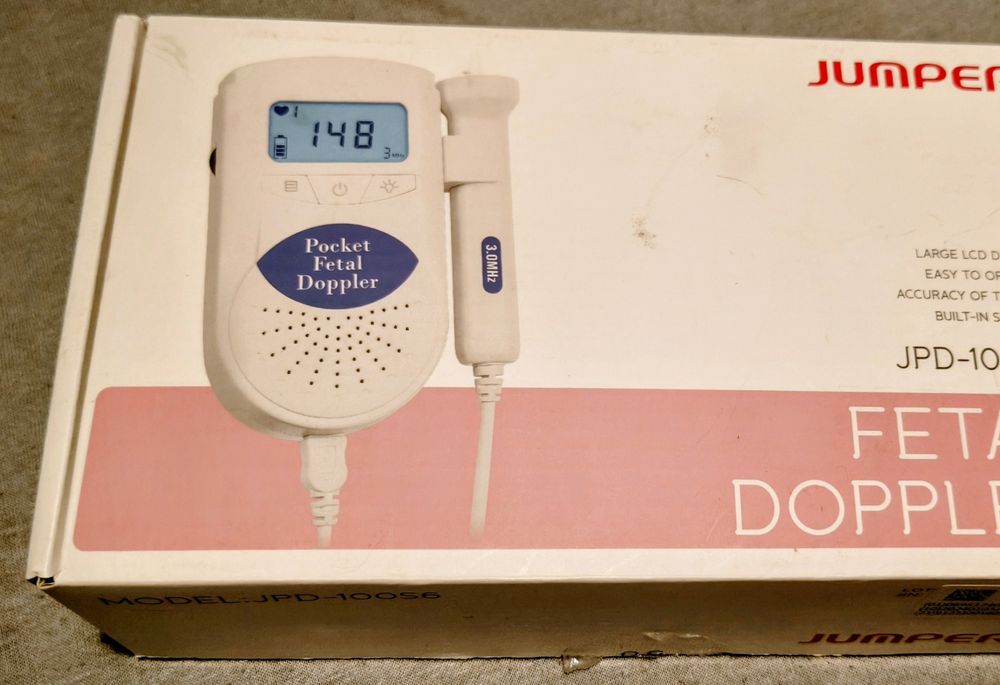 Medyczny detektor Pulsu Dziecka/Płodu Jumper Fetal Doppler JPD-100S6