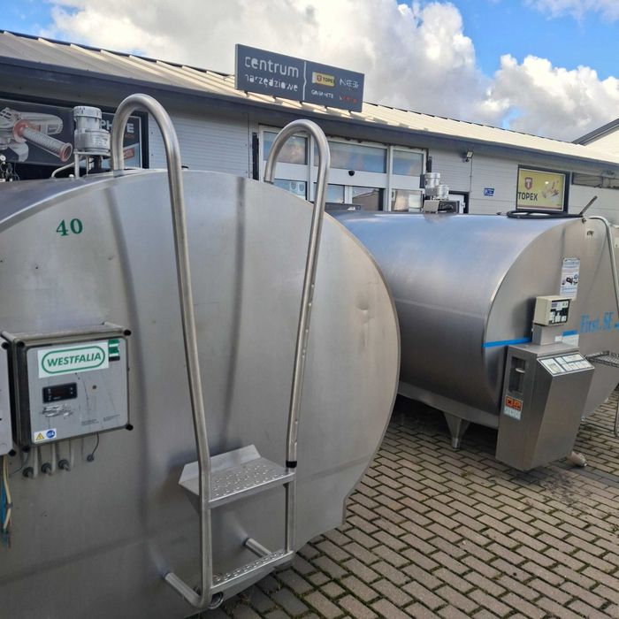 Zbiornik na mleko 6000l Schładzalnik do mleka 6000 Westfalia