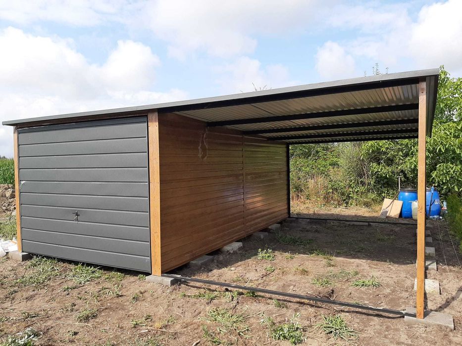 Garaż Blaszany - Schowek Narzędziowy / Magazyn Gospodarczy - Maj-Blach