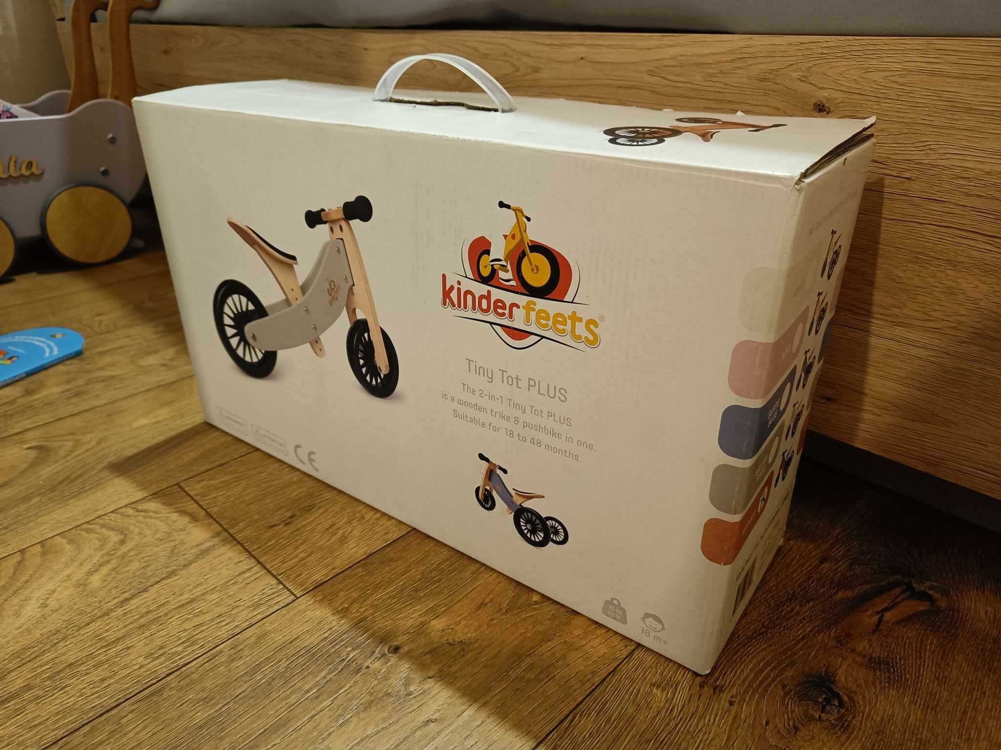 Rowerek Kinderfeets Tiny Tot Plus Bamboo rower dziecięcy biegowy