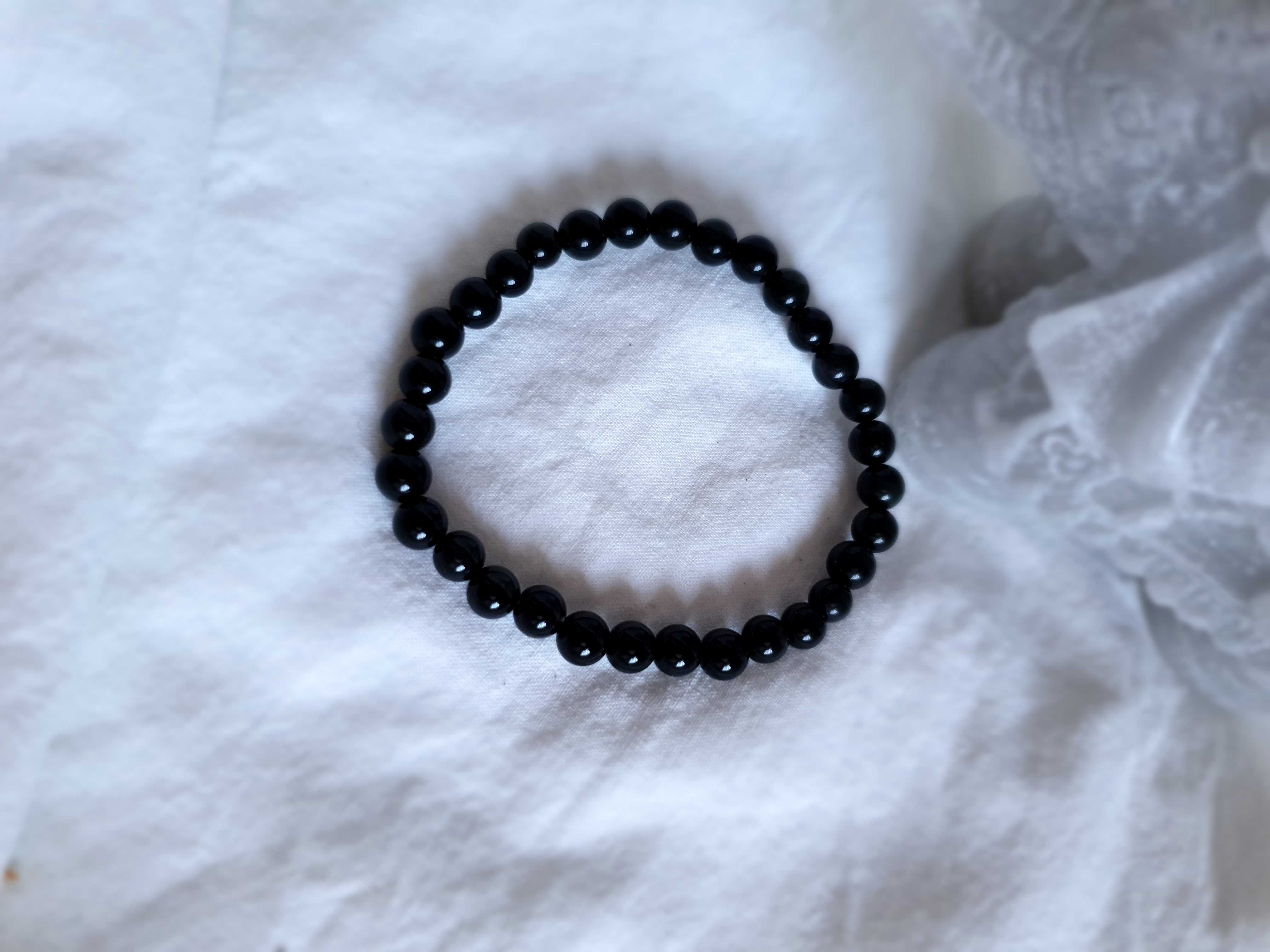 Pulseira de Obsidiana (Novo / Embalado)