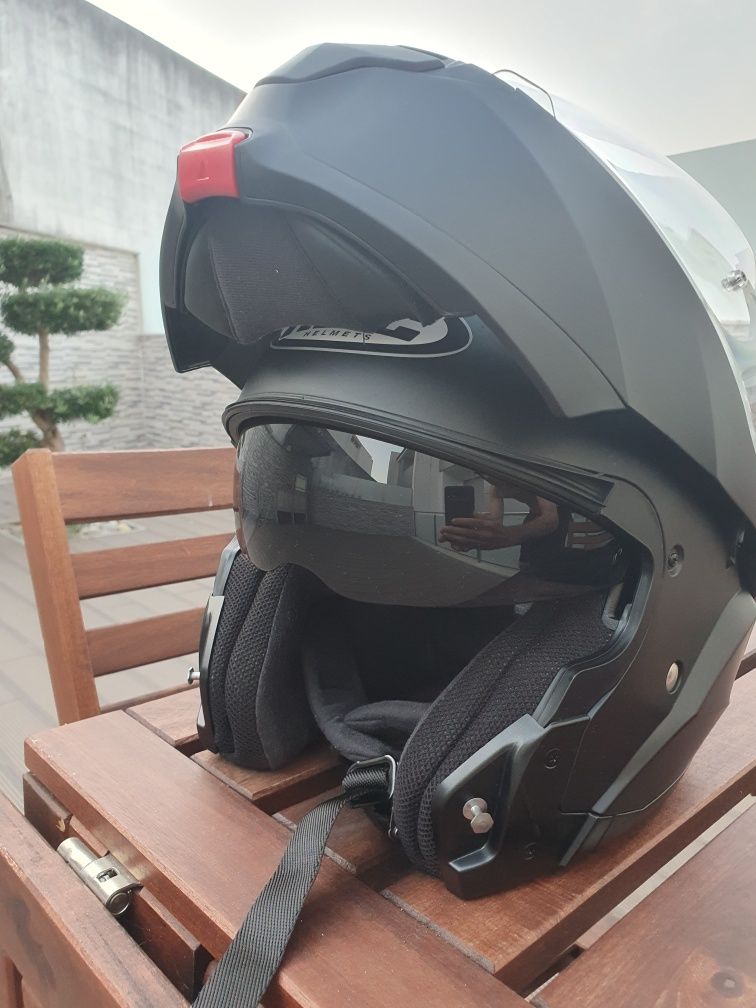 Capacete de mota