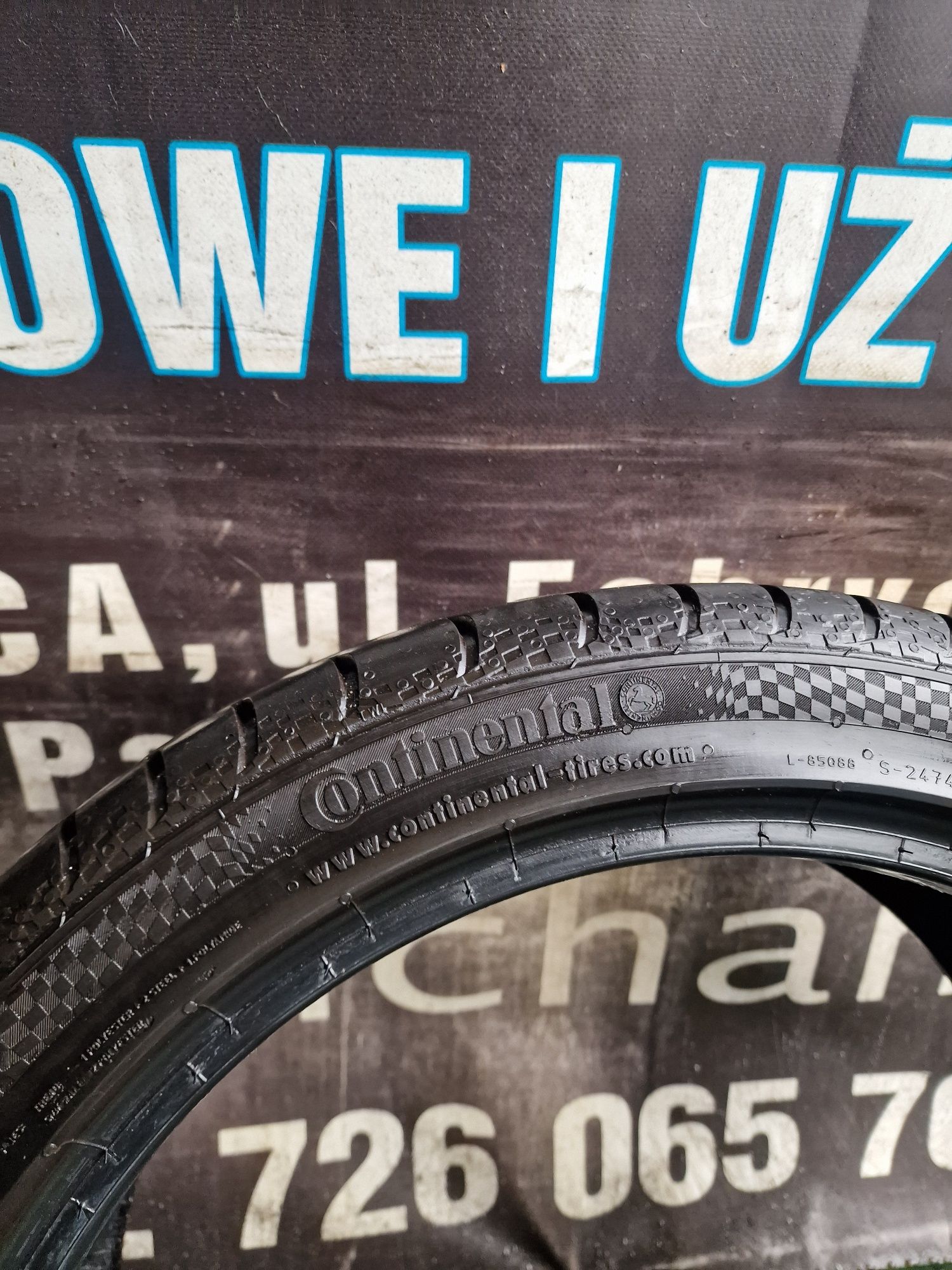 Opony letnie 205/45/17 Continental Para 8mm