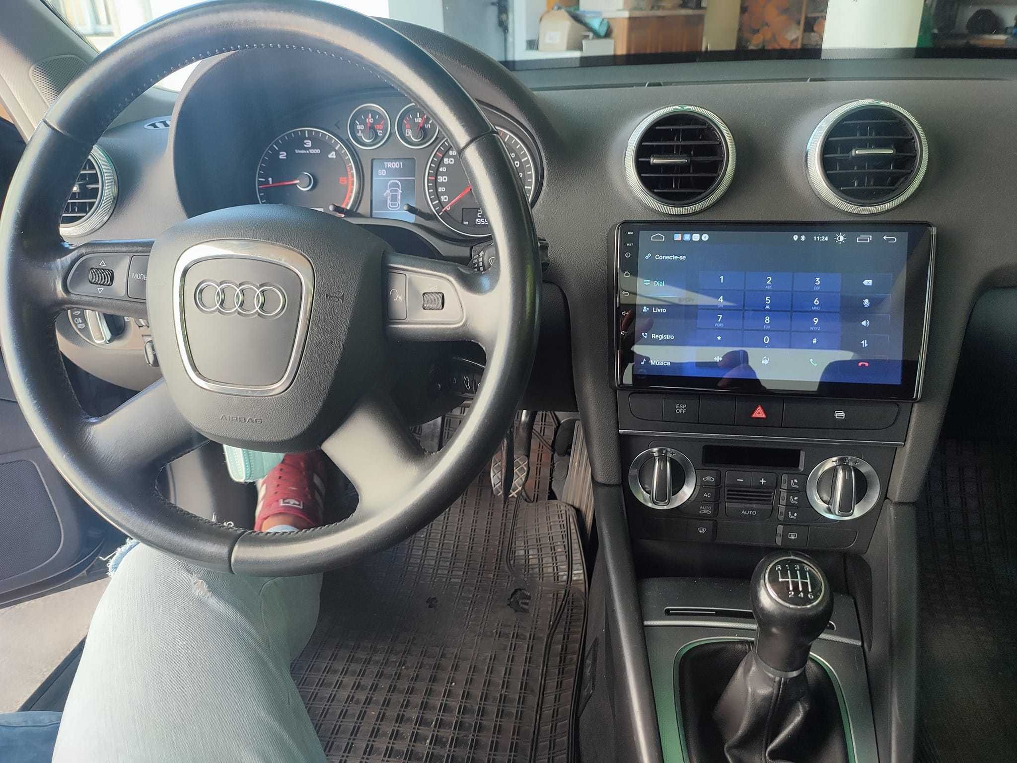 Rádio 2DIN 9" [4+32GB] • AUDI A3 • (2003 a 2012) • Android • GPS / 8P