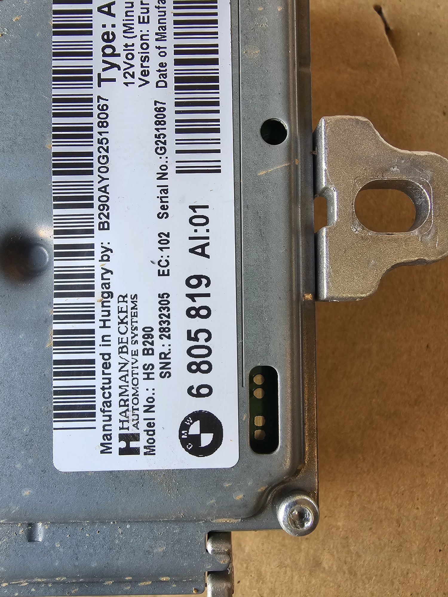 Wzmacniacz audio bmw m3 f80 m4 f82.
