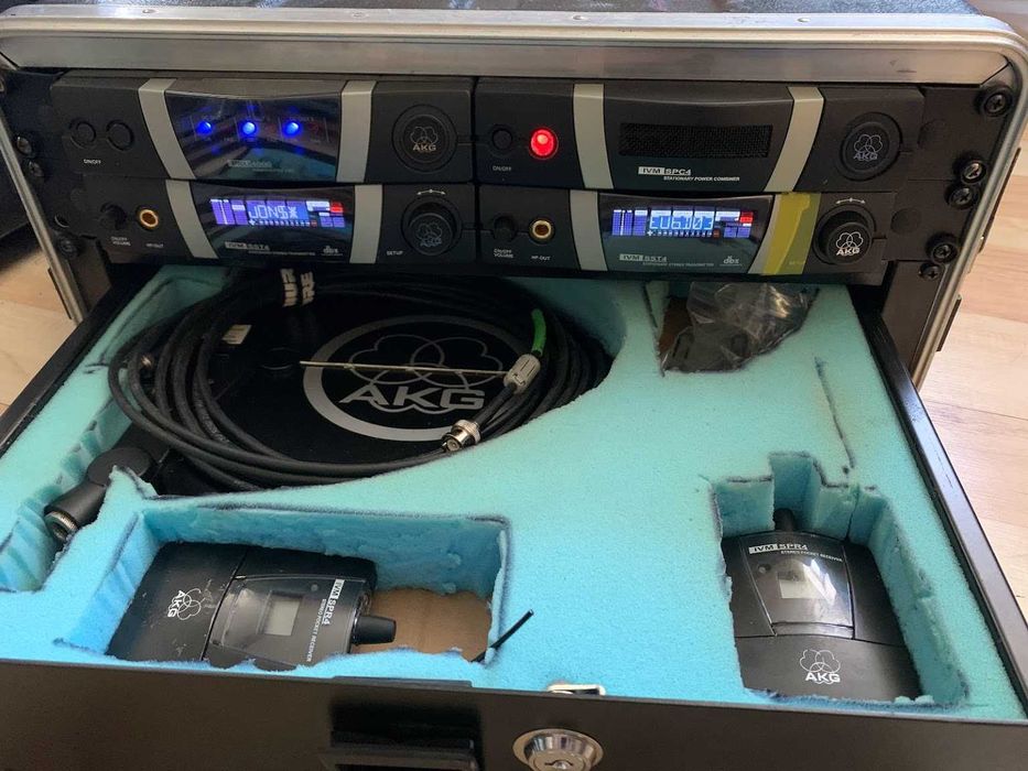 Shure PSM Sennheiser EW300 IEM G2, Audio technica M2, M3, AKG IVM4500