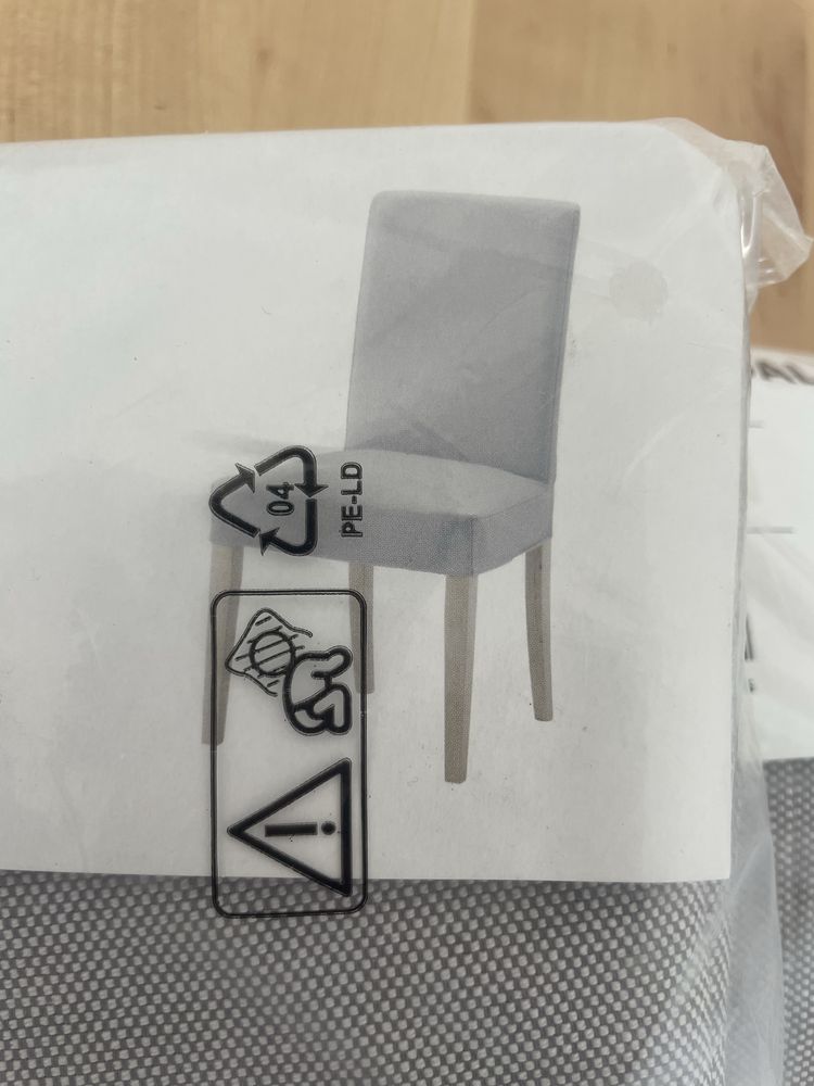 2 capas de cadeira Ikea NOVAS