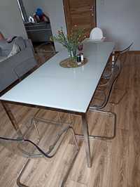 Stół 180/90 plus 6 krzesel IKEA Tobias