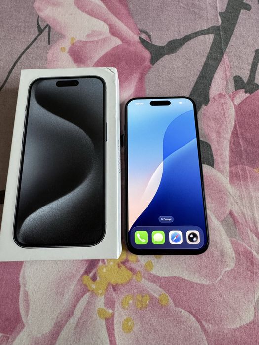 IPhone 15 Pro Black Titanium 128GB