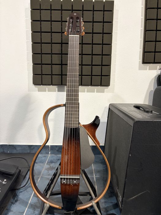 Yamaha silent Guitar SLG200N como nova