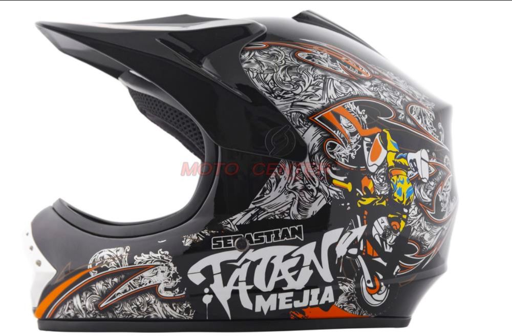 Kask full face na hulajnogę elektryczna twarzowy szczekowy