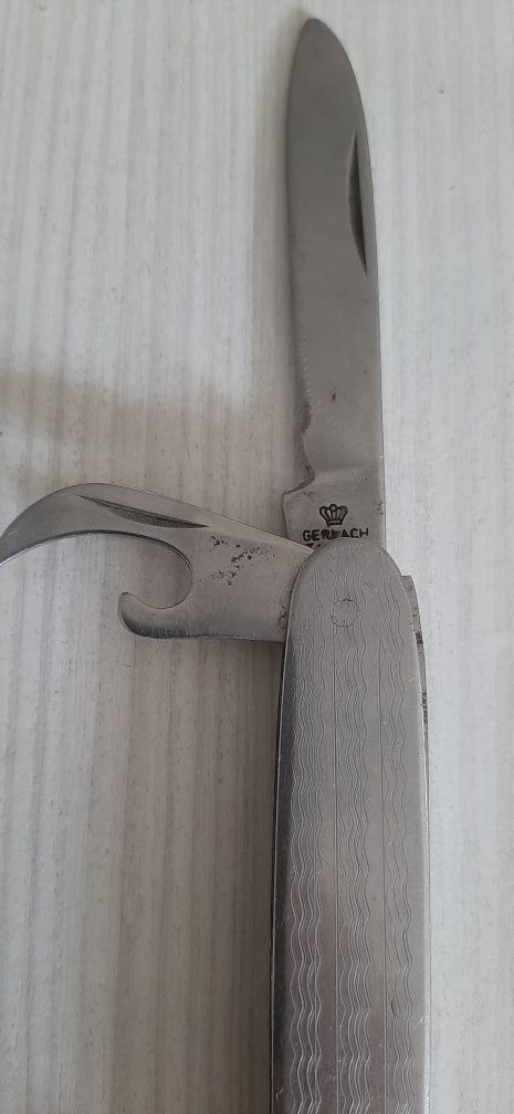 Scyzoryk Gerlach 4 funkcje metal PRL