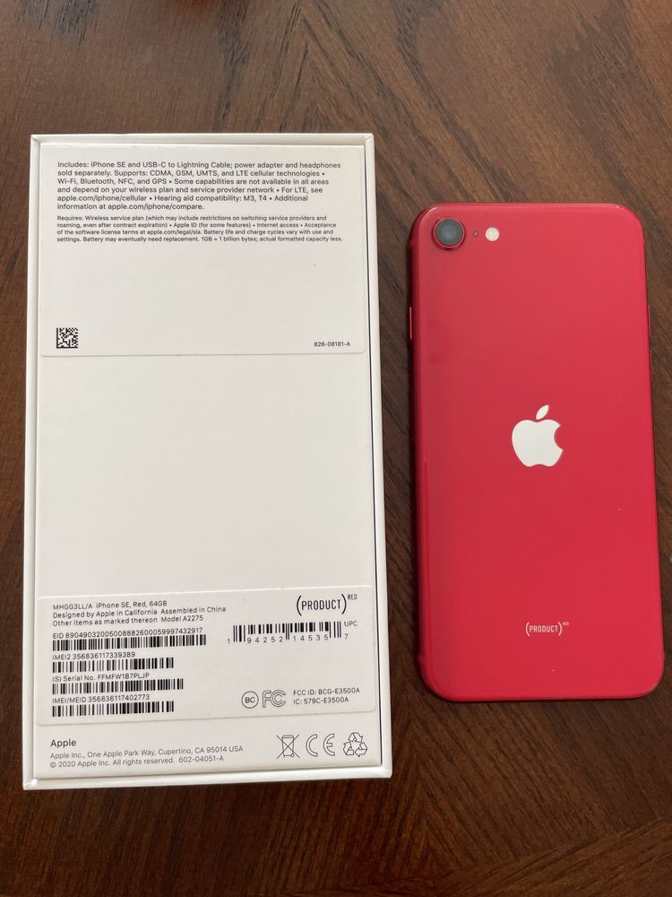 IPHONE SE 2020 Product RED